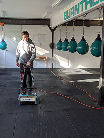 Gym floor cleaning in Hobart